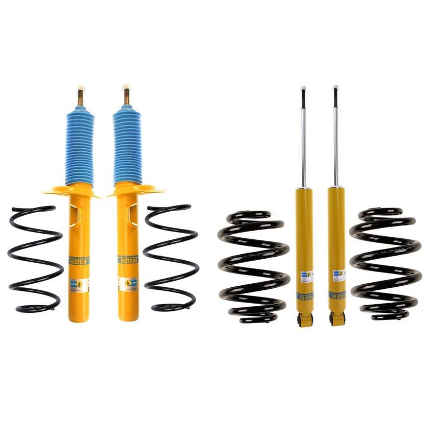 BMW Suspension Strut and Shock Absorber Assembly Kit - Front and Rear (Heavy Duty Version for Standard Suspension) (B6 Performance) 33531095710 - Bilstein 3918036KIT